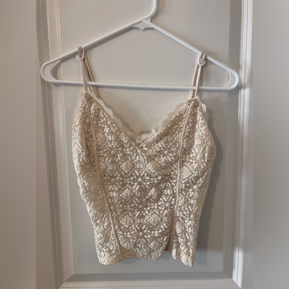 Free People lace cami